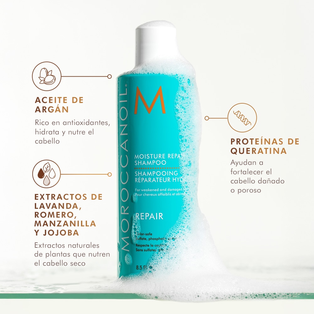 CHAMP&Uacute; REPARADOR HIDRATANTE MOROCCANOIL&reg;